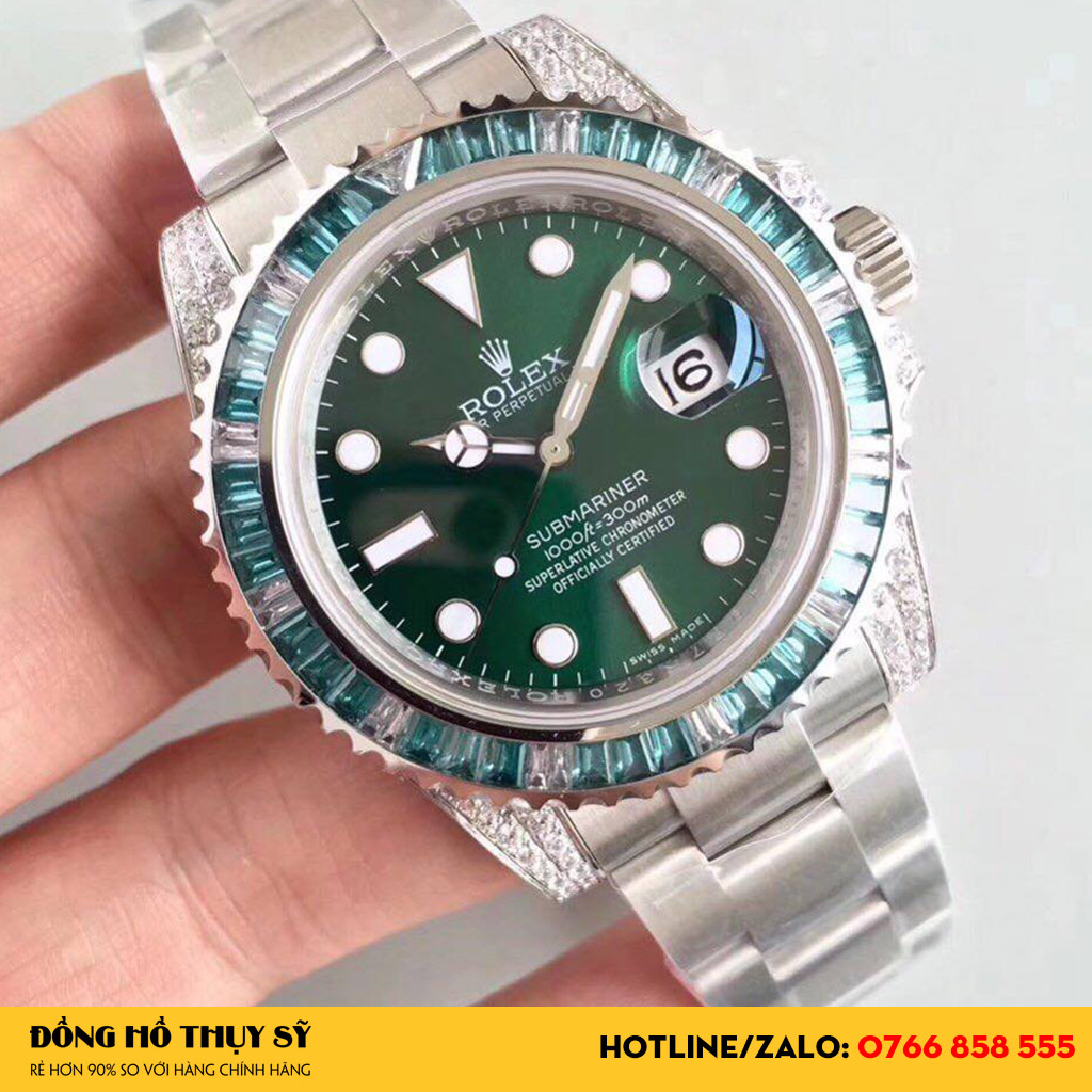 Đồng Hồ Rolex Like Auth Submariner Date 116610LV