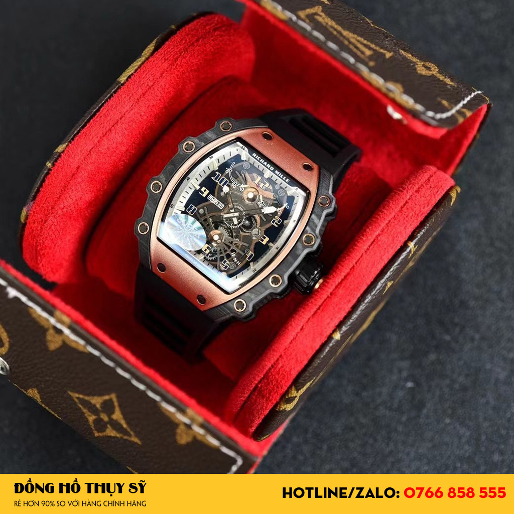 Đồng hồ Richard Mille RM Rep 1:1 12-01 Manual Winding Tourbillon 