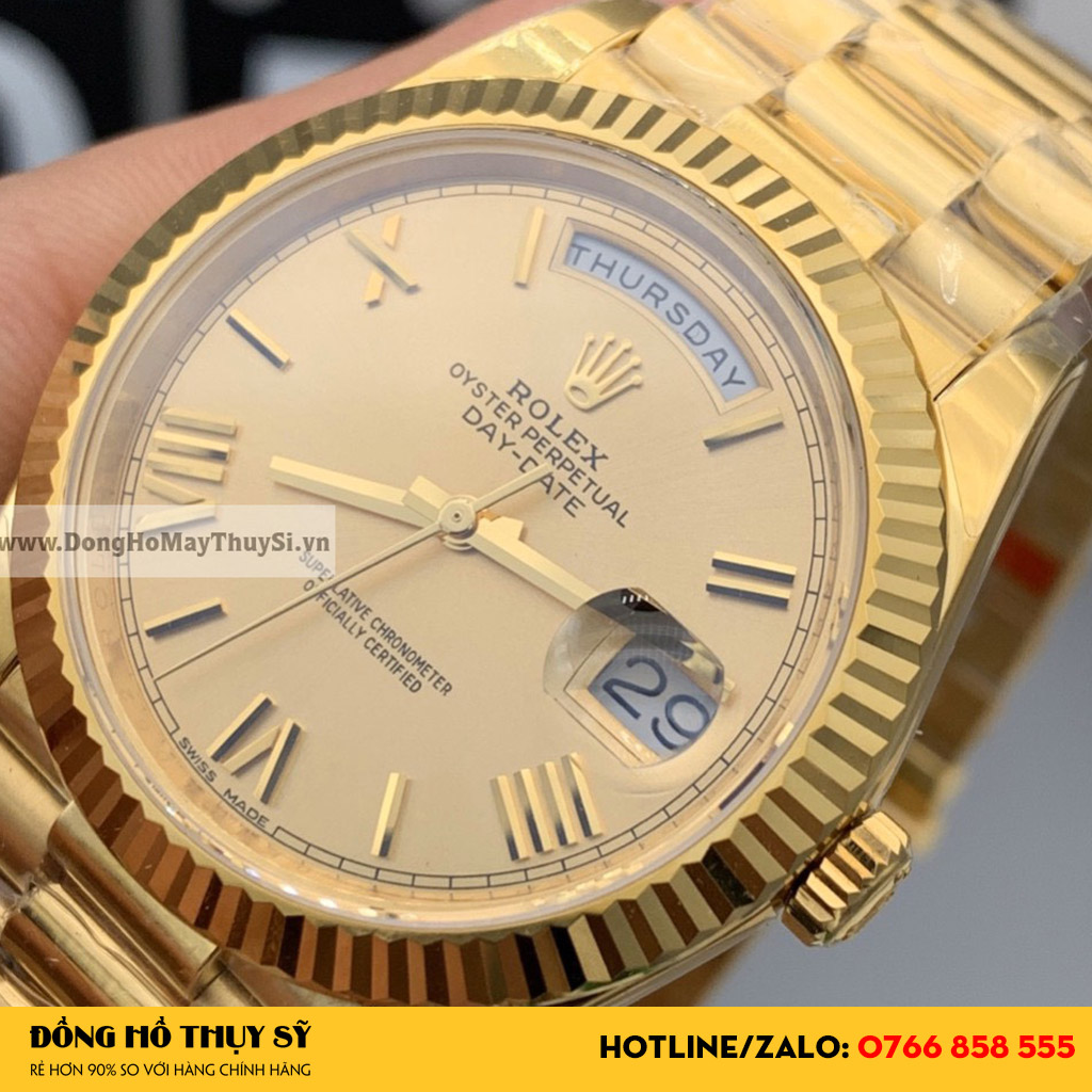 Đồng Hồ Rolex Siêu Cấp 1-1 Day-Date GOLD 228238