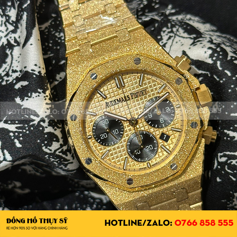 Đồng hồ audemars piguet royal oak frosted gold 26331 fake