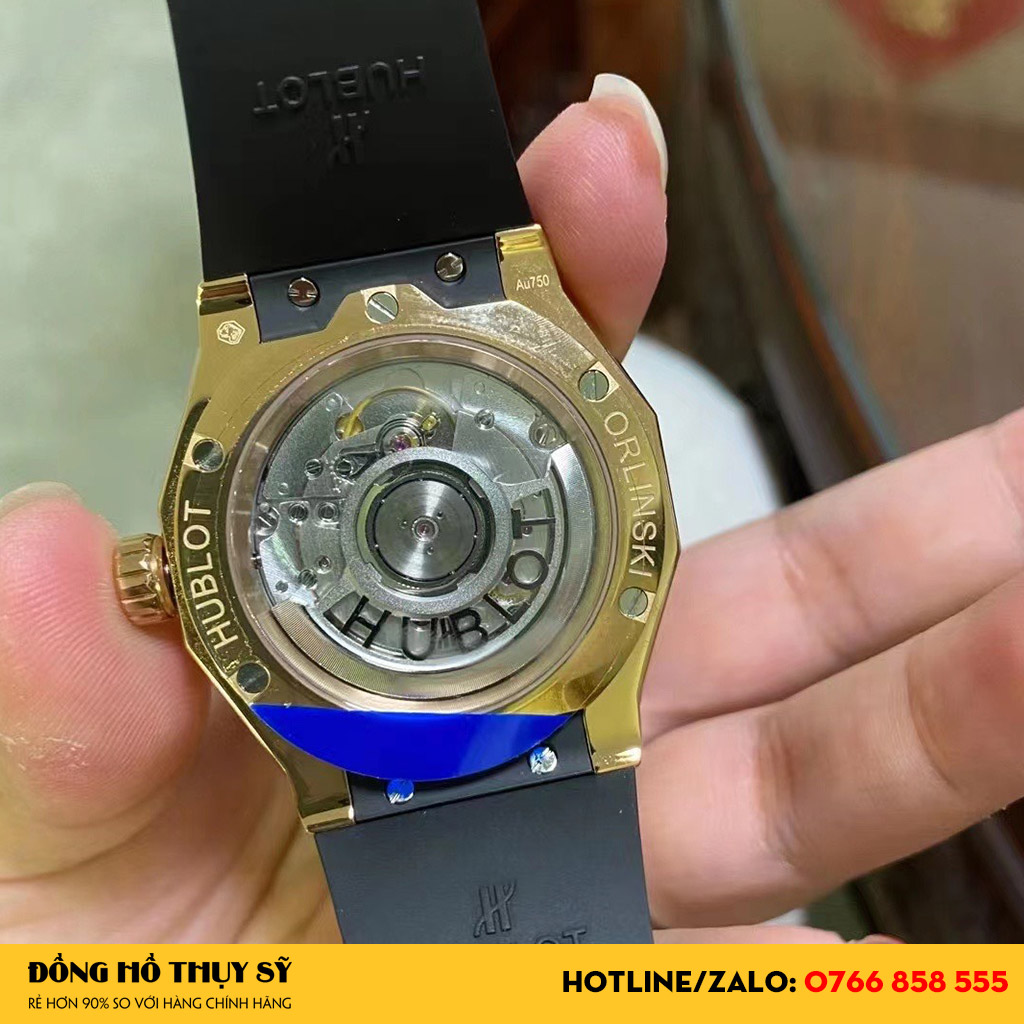 Đồng hồ Hublot Classic Fusion Fake 1:1 Orlinski King Gold 40mm 