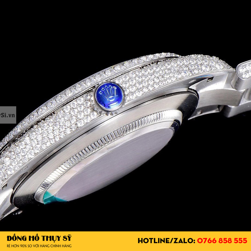 Đồng Hồ Rolex Siêu Cấp 1-1 Datejust Full Diamond 