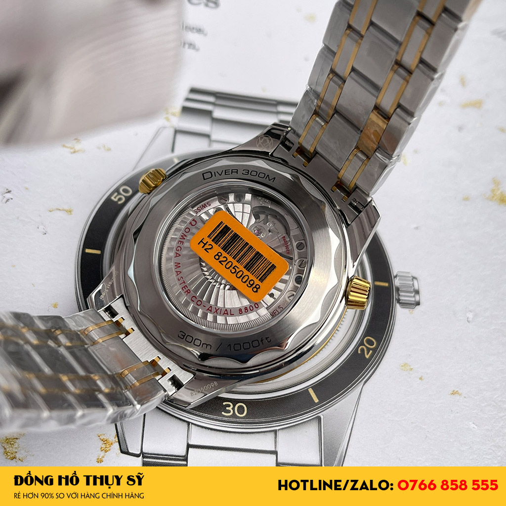 Đồng Hồ Omega Super Fake Diver 300m Co-Axial Master Chronometer