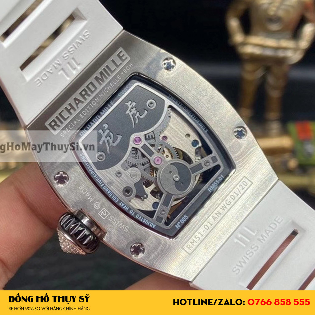 Richard Mille RM5101 Diamond Replica 1:1 cao cấp