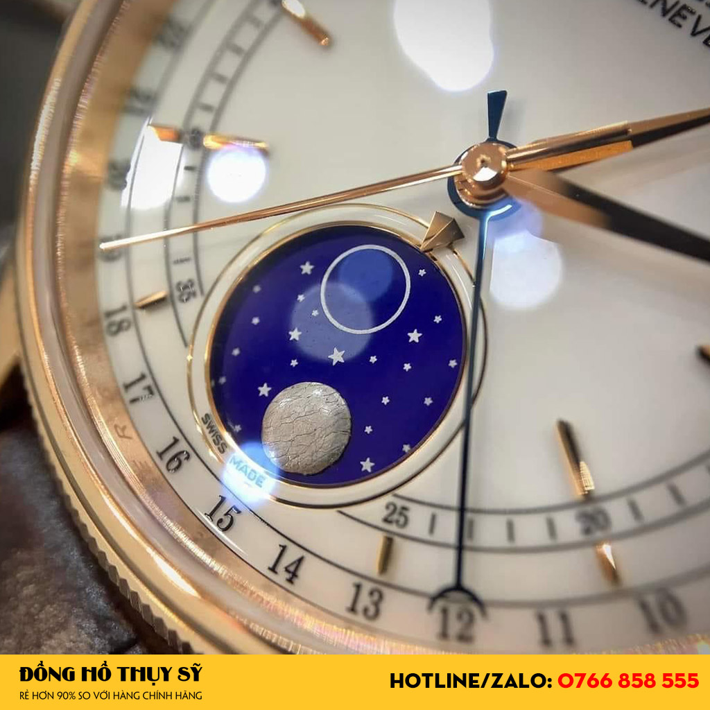 Đồng Hồ Rolex Cellini Moonphase 50535 Chế Tác Vàng Đúc Nguyên Khối 18k
