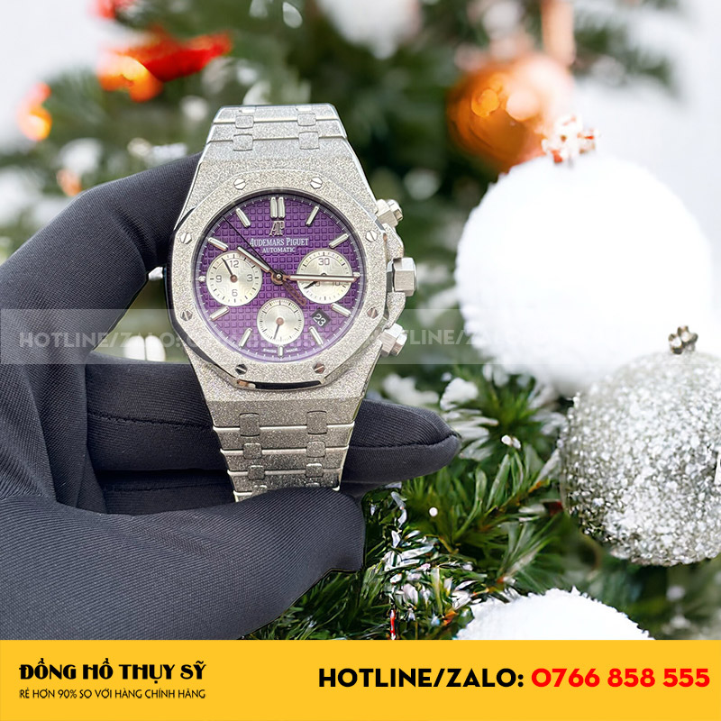 Đồng hồ audemars piguet royal oak frosted gold 26331 white gold