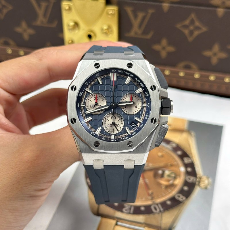 Đồng Hồ Audemars Piguet Royal Oak Offshore Chronograph 26420  • size 43mm - độ dày 14.5mm (tương đương chính hãng)