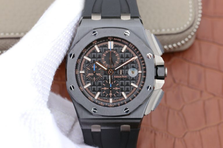 Đồng hồ bằng gốm J12 Factory Replica Audemars Piguet Royal Oak Offshore 26405 với Super Clone 3126 Movement