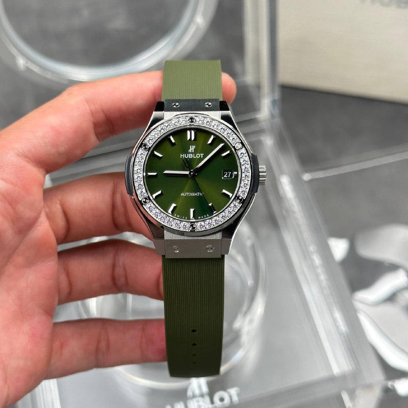 Đồng Hồ BST Hublot Classic Fusion  - 38mm phiên bản niềng đá CZ