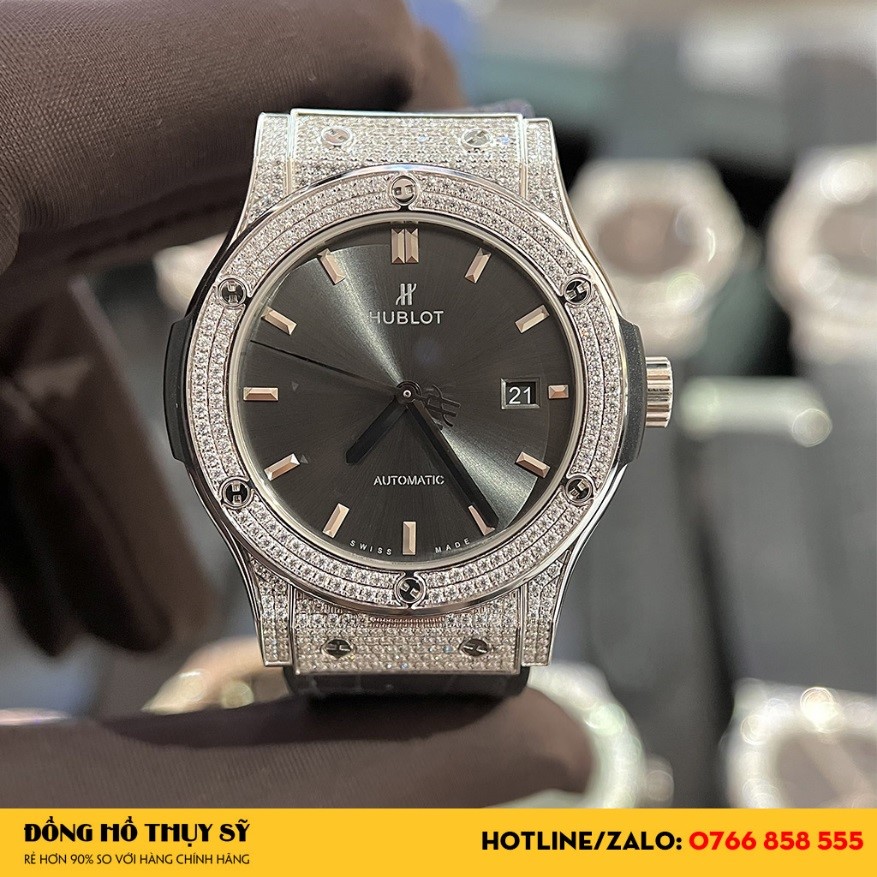 Vẻ đẹp hài hòa và lịch sự của sản phẩm đồng hồ Hublot fake 1