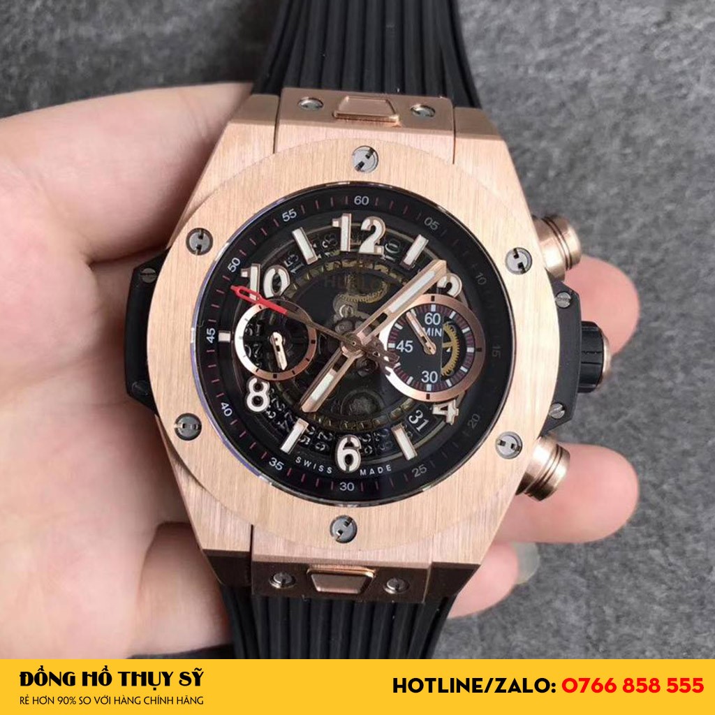 Vẻ đẹp đầy mạnh mẽ của sản phẩm đồng hồ Hublot phong cách thể thao