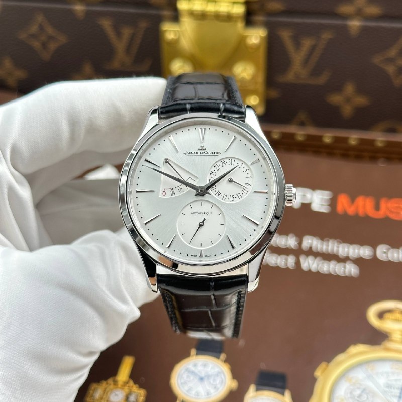 Đồng Hồ Jaeger Le Coultre Master Ultra Thin Power Reserve  • size 39mm - độ dày 9mm (tương đương chính hãng)