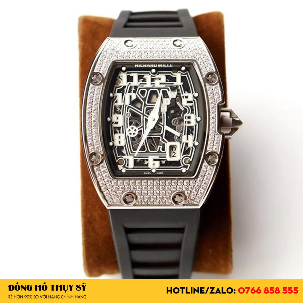 Đồng Hồ Richard Mille Replica RM67-01 WG Diamond