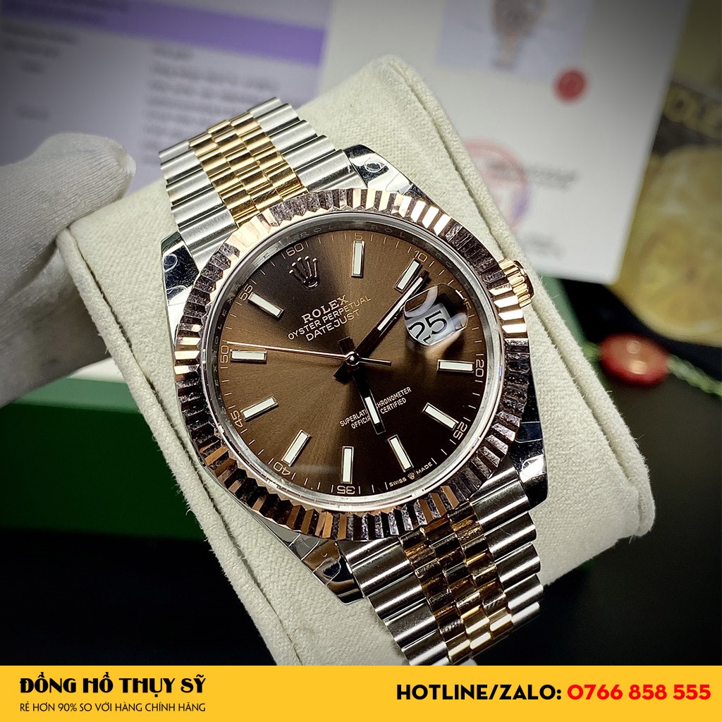 Chất liệu Đồng Hồ Rolex Super Fake 1:1 41 cao cấp