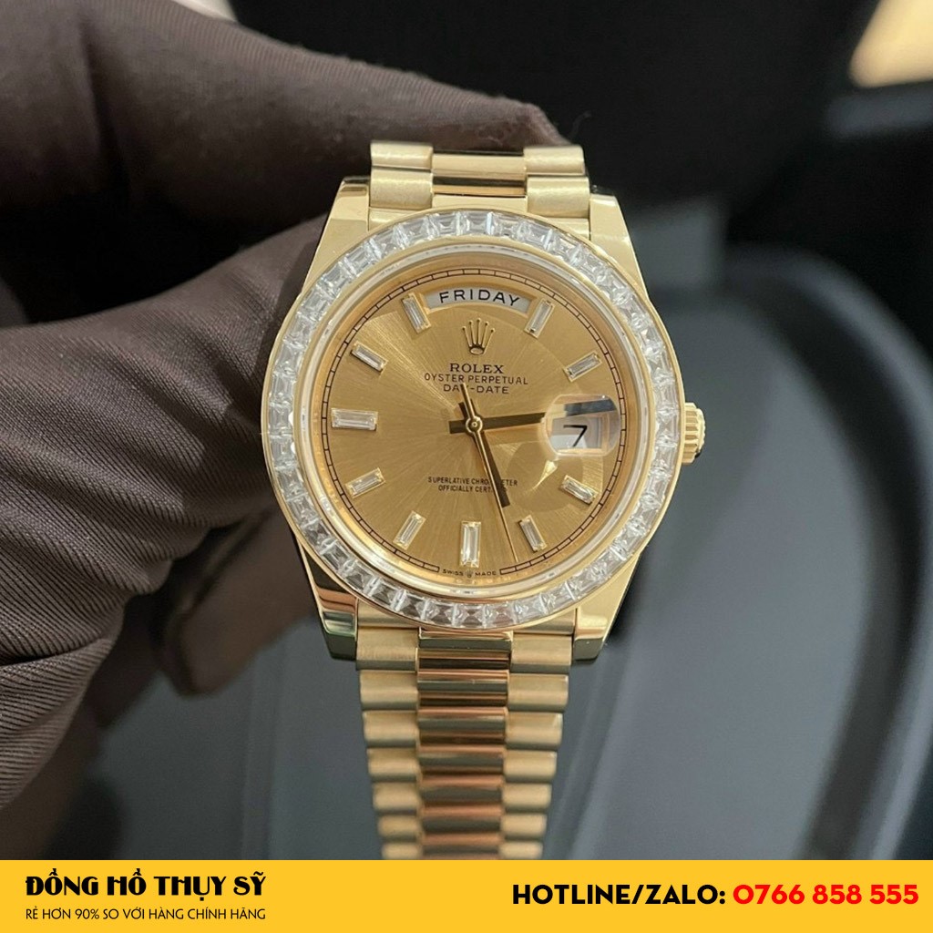 Mẫu Đồng Hồ Rolex Day-Date 40 228238 Replica 1:1 đẹp