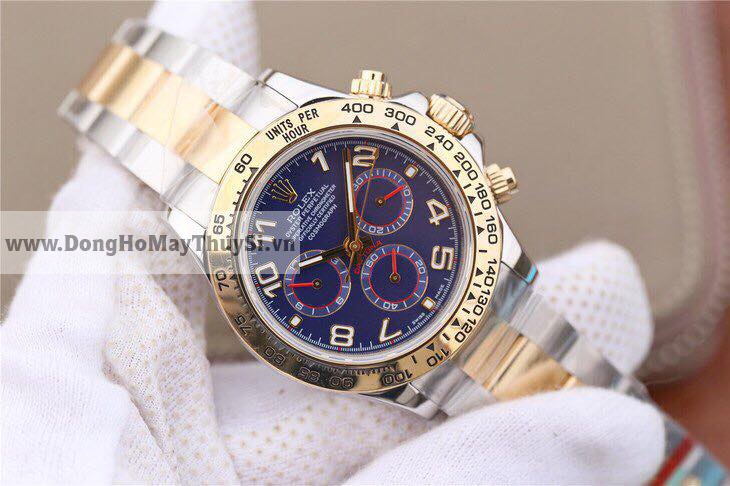 Đồng hồ Rolex Daytona replica mặt vàng – xanh lục với bộ máy Cal 4230