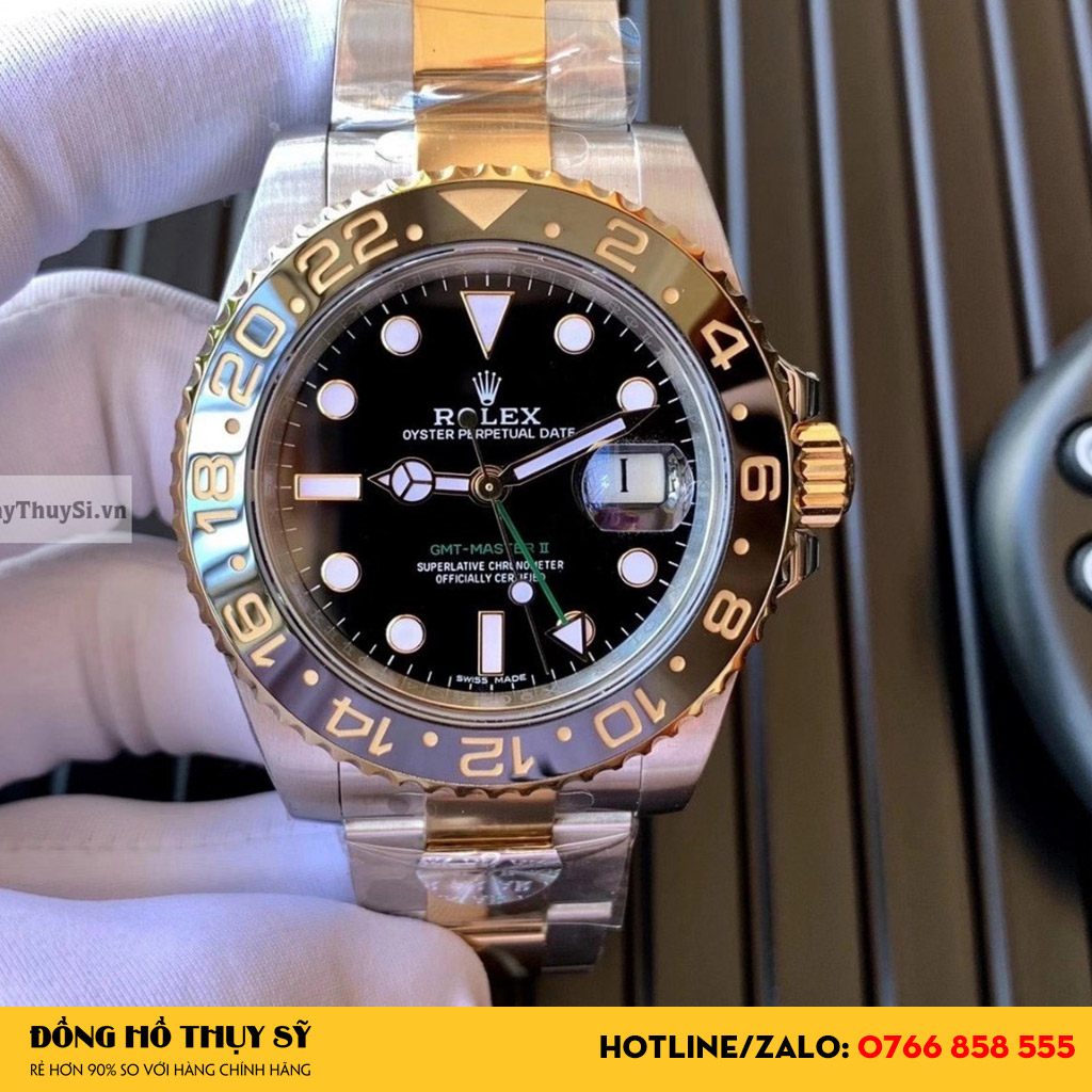 Đồng Hồ Rolex Fake 1-1 GMT-Master II 126711CHNR