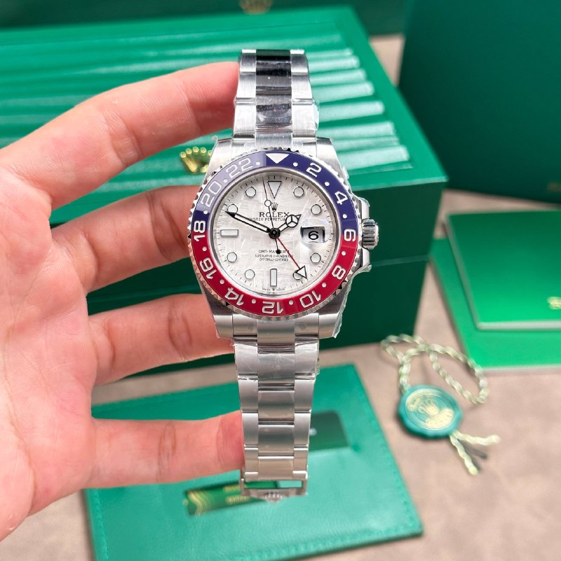 Đồng Hồ Rolex GMT-Master II 126719BLRO mặt số thiên thạch - Size 40mm