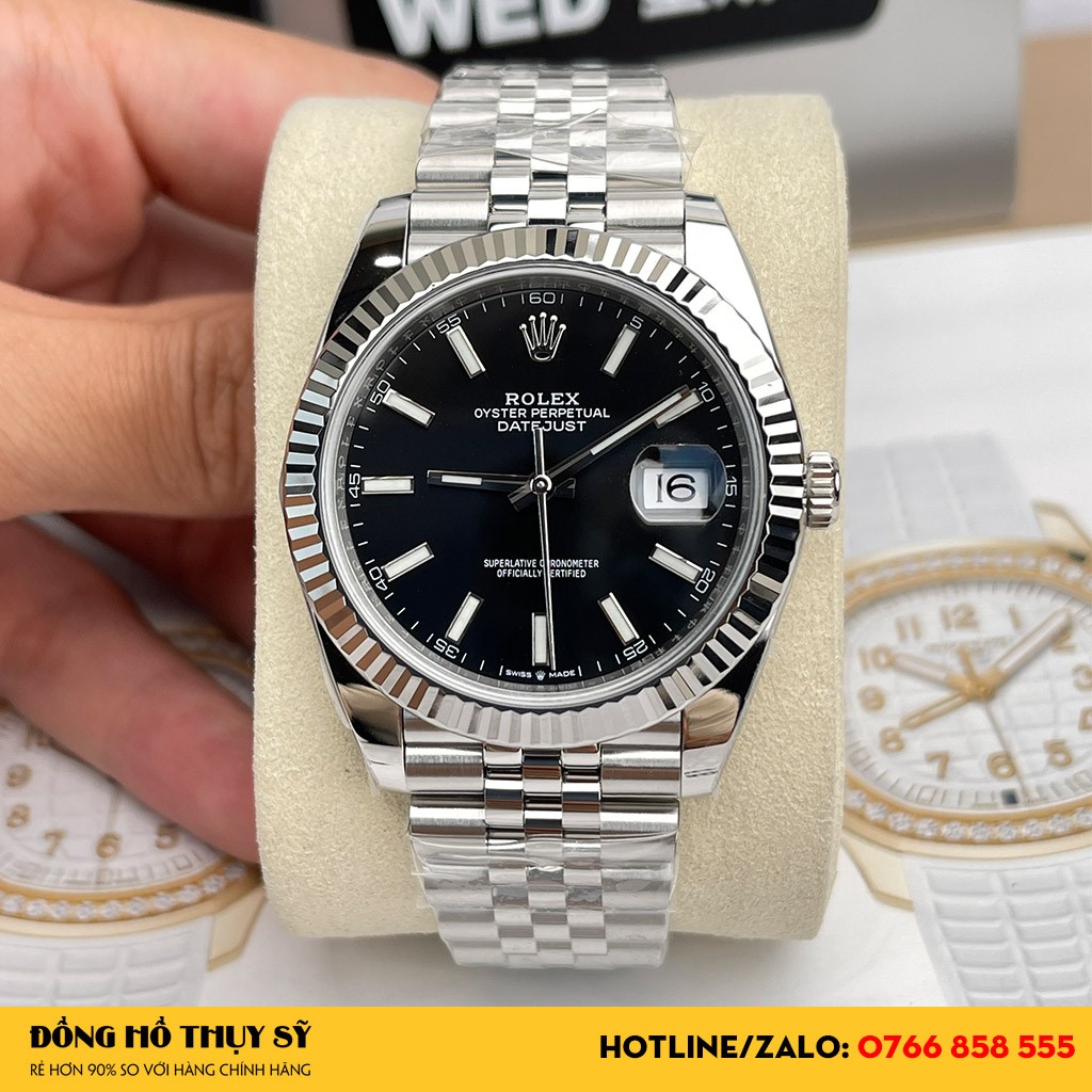 Mặt số Đồng Hồ Rolex Datejust 126334 đẹp ấn tượng
