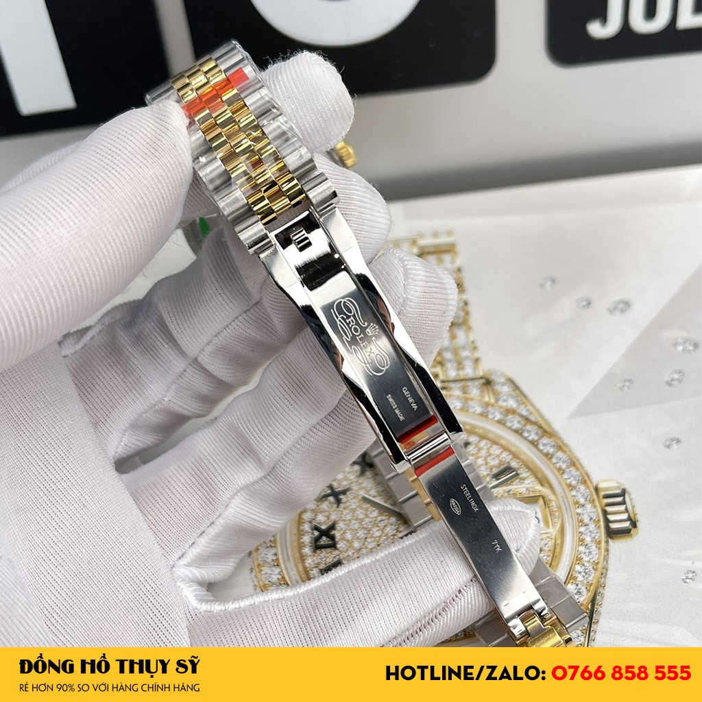 Chất liệu cấu thành Đồng Hồ Rolex Fake 1:1 cao cấp