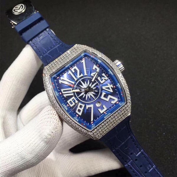 Khung vỏ đồng hồ Franck Muller Fake siêu cao cấp sắc sảo