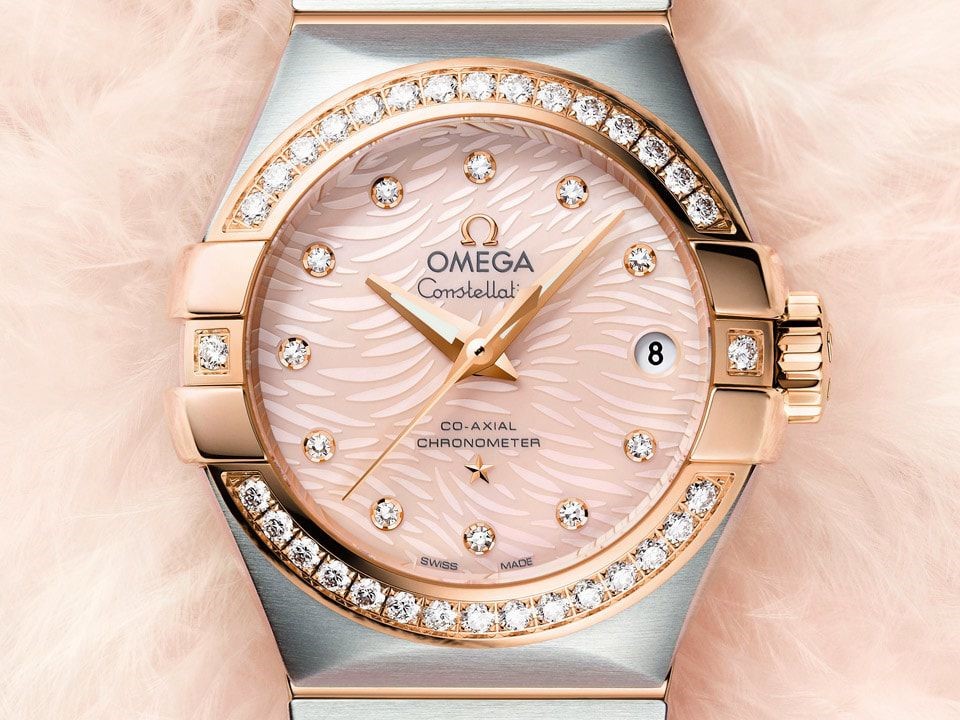 Top 3 mẫu đồng hồ Omega kim cương Seamaster nữ sang trọng