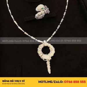 BVL serpenti white gold diamond 