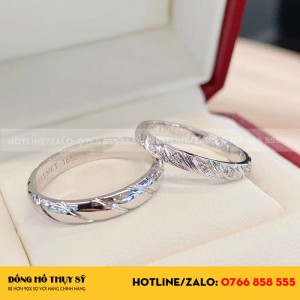 Nhẫn chaumet vàng 18k