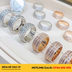 Nhẫn xoay Piaget vàng 18k