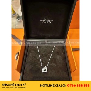 Vòng cổ hermes au750 diamond 