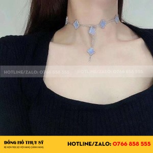 Vòng cổ Van cleef vintage alhambra 