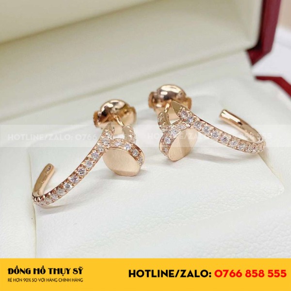 Cartier juste un clou earrings 18k