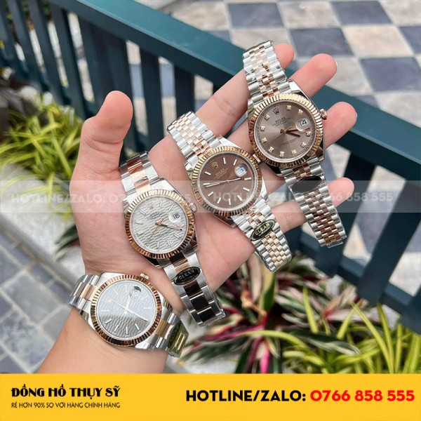 Đồng hồ rolex datejust demi 41 rep 11