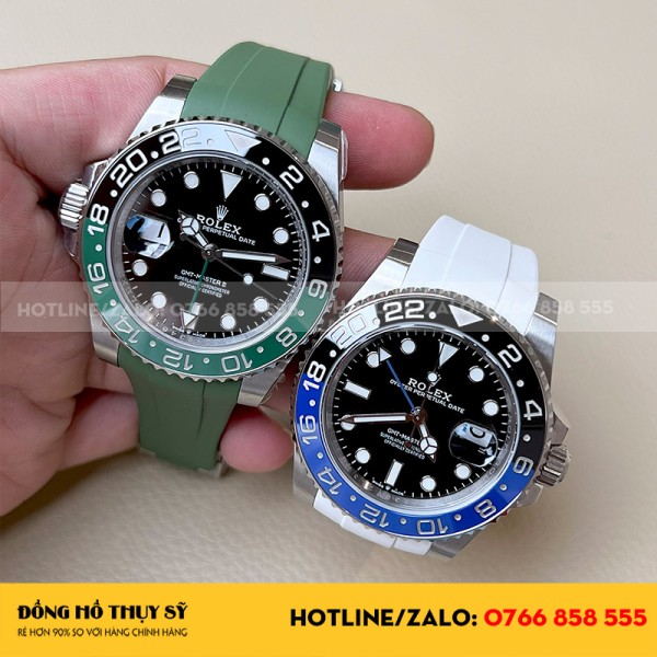 Đồng hồ rolex GMT dây ruberB