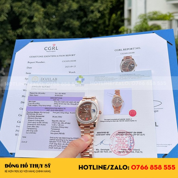 Đồng hồ rolex rep 11 bọc vàng 18k