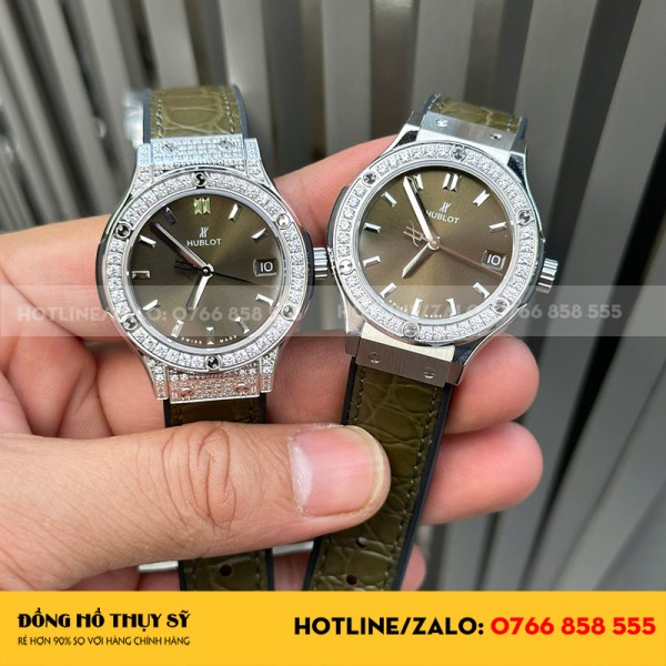 Hublot Fusion 33mm Green Rep Siêu Cấp