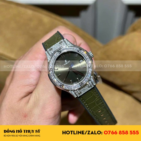 Hublot nữ 33mm green dial
