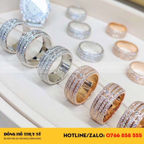 Nhẫn xoay Piaget vàng 18k