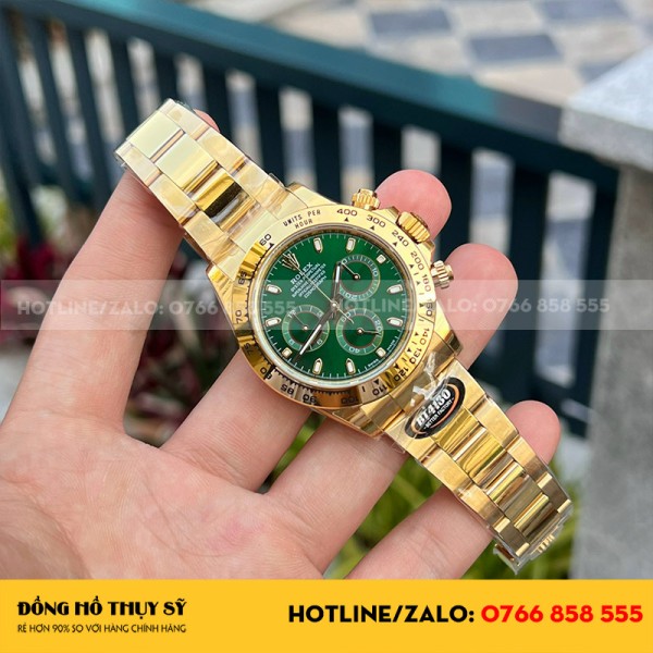 Rolex daytona loki green dial replica