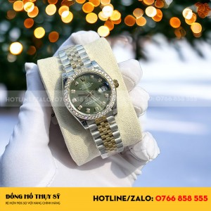 Đồng hồ nữ rolex datejust 31mm diamond benzel 