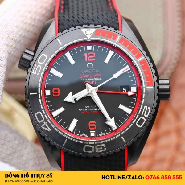 Đồng Hồ Omega Super Fake Planet Ocean 600m Co-Axial Master Chronometer GMT