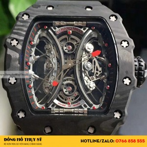 Đồng hồ Richard Mille Fake cao cấp 1:1 RM-053 Carbon đen