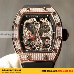 Richard Mille RM51-03 Gold Diamond Replica 1-1 Cao Cấp